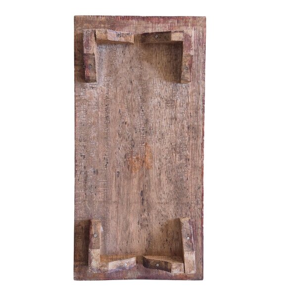 Vintage Wooden Storage Chest Lid & Metal Latch - Picture 12 of 16